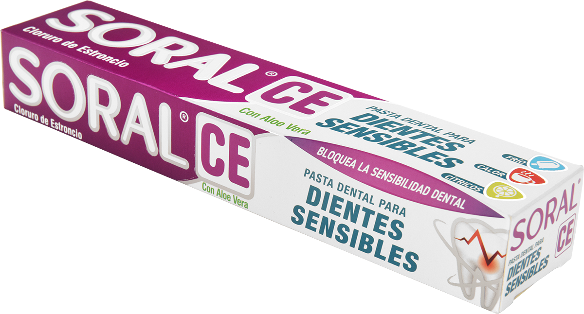 Crema Dental Soral CE Plus 100 gr SIN FLÚOR